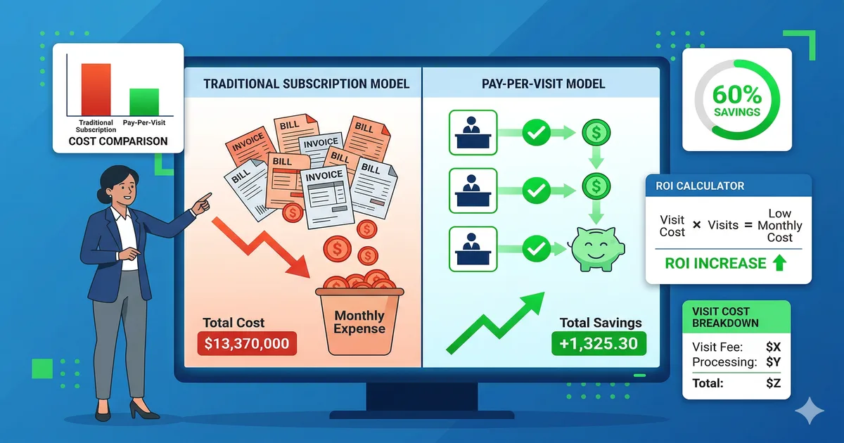 Trade Marketing Software with No Subscription: The Pay-per-Visit Model